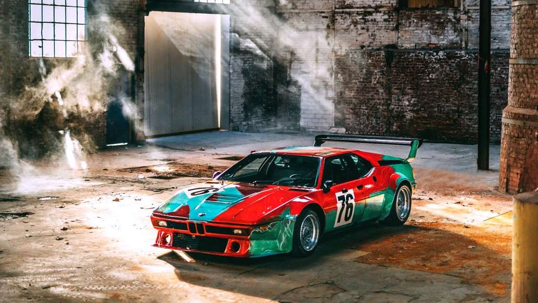 Art Car N°4 – BMW M1 by Andy Warhol.